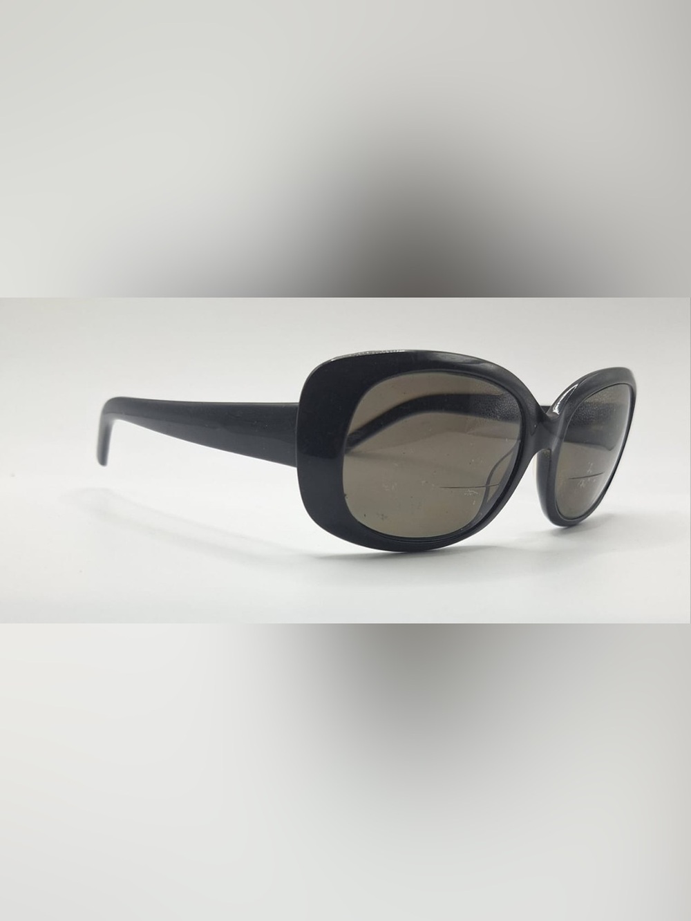 Aztec Collection Black Oval Sunglasses Frames Only